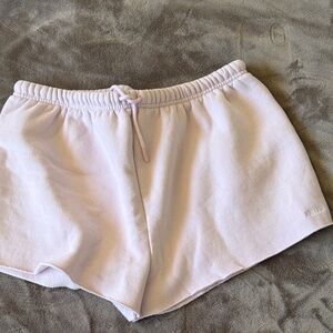 Aritzia Light Pink Shorts